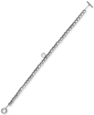 Alex Woo Sterling Silver Mini Moments Finding Dory Fish Disc Link Bracelet