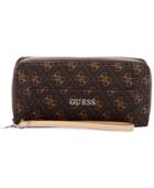 Guess Delaney Logo Large Zip Around Wallet