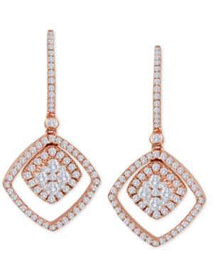Le Vian Vanilla Diamond Drop Earrings (9/10 Ct. T.w.) In 14k Rose Gold