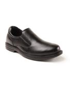 Deer Stags Men's King Memory Foam Water Repellent Slip Resistant Dress Casual Comfort Slip-on Men's Shoes