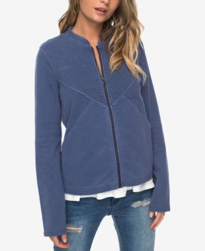 Roxy Juniors' Oh Buoy Cotton Fleece-lined Sweatshirt