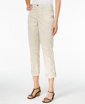 Style & Co Cuffed Slim-leg Pants, Only At Macy's