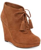 Jessica Simpson Cyntia Lace-up Wedge Booties Women's Shoes