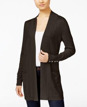 Jm Collection Open-front Cardigan, Created For Macy's