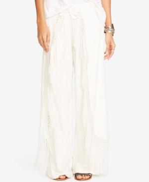 Denim & Supply Ralph Lauren Fringe Wide-leg Pants