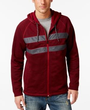 Hurley Marshall Space-dye Stripe Fleece Hoodie