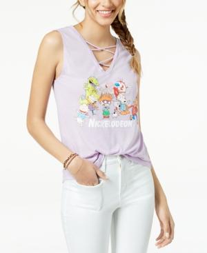 Hybrid Juniors' Nickelodeon Graphic-print Tank Top