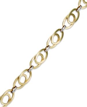 Yellora Bracelet, Two-tone Yellora Link Bracelet