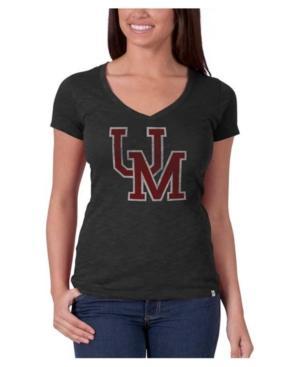 '47 Brand Women's Mississippi Rebels Wordmark V-scrum T-shirt