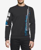 Calvin Klein Men's Slim-fit Graphic Print Sweatshirt