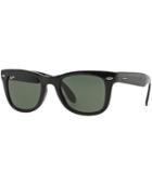 Ray-ban Folding Wayfarer Sunglasses, Rb4105 50