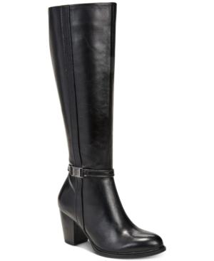 Giani Bernini Raiven Wide-calf Memory Foam Dress Boots, Created For Macy's Women's Shoes
