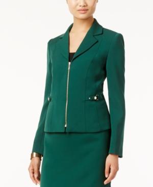 Tahari Asl Zip-front Blazer