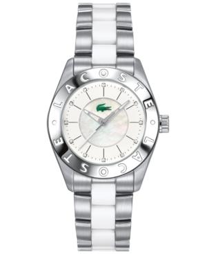 Lacoste Watch, Women's Biarritz Stainless Steel Bracelet 2000535