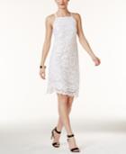 Alfani Lace A-line Dress, Created For Macy's