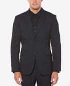 Perry Ellis Men's Slim-fit Pinstripe Suit Jacket