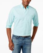 Club Room Micro-check Button-down Shirt