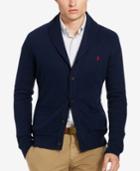 Polo Ralph Lauren Men's Ribbed Shawl Cardigan