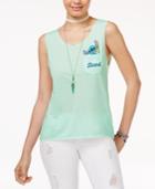 Disney Juniors' Stitch Graphic Tank Top