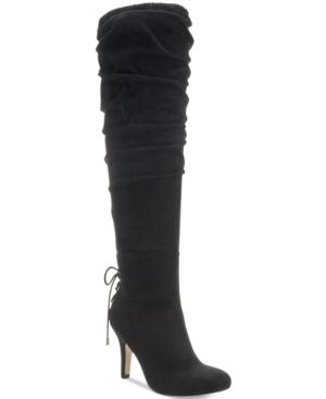 Thalia Sodi Lunna Tall Wide-calf Wide-width Boots, Created For Macy's Women's Shoes