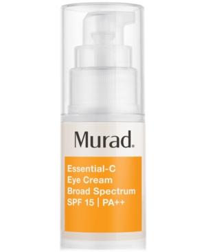 Murad Essential-c Eye Cream Broad Spectrum Spf 15 Pa++, 0.5 Fl. Oz.