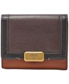Fossil Emerson Colorblock Trifold Wallet