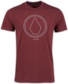Volcom Men's Pin Line Stone Graphic-print T-shirt