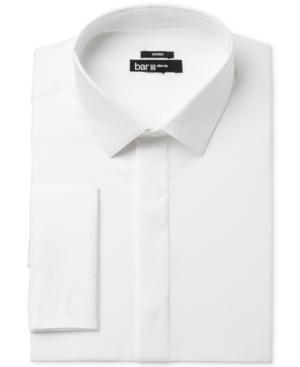 Bar Iii Men's Slim-fit White French Cuff Dress Shirt, Created For Macy's