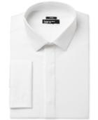 Bar Iii Men's Slim-fit White French Cuff Dress Shirt, Created For Macy's