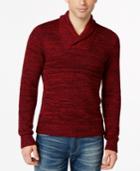 Inc International Concepts Inchoate Shawl-collar Sweater, Only At Macy's