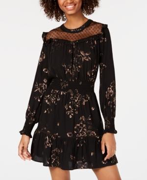 American Rag Juniors' Smocked Waist Fit & Flare Dress, Created For Macy's