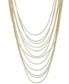 2028 Gold-tone Multi-row Chain Necklace, A Macy's Exclusive Style
