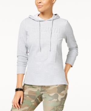 Say What? Juniors' Brooklyn Hoodie Sweatshirt