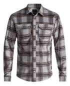 Quiksilver Men's Plaid Polar Fleece Shirt