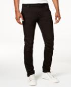 G-star Raw Men's Black Ankle-zip Moto Jeans