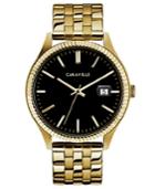 Caravelle New York By Bulova Men's Gold-tone Stainless Steel Bracelet Watch 41mm