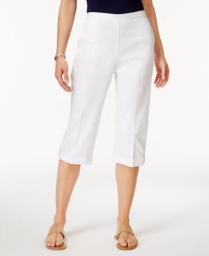Alfred Dunner Blue Lagoon Capri Pants