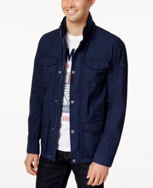 Armani Exchange Men's Lightweight Stand-collar Jacket