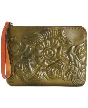 Patricia Nash Tooled Cassini Wristlet