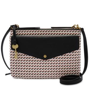 Fossil Devon Printed Flap-pocket Crossbody