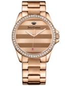 Juicy Couture Women's Laguna Rose Gold-tone Stainless Steel Bracelet Watch 40mm 1901290