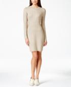 Calvin Klein Petite Cable-knit Sweater Dress