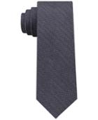 Dkny Men's Micro Denim Dot Slim Tie