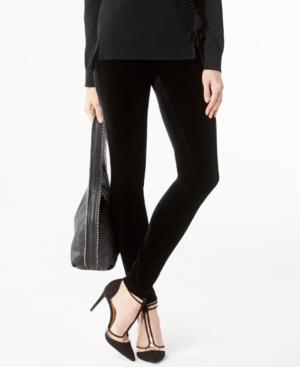 I.n.c. Curvy Velvet Skinny Pants, Created For Macy's
