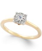 Diamond Promise Ring (1/5 Ct. T.w.) In 10k Gold
