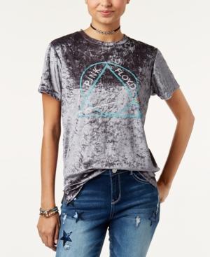 Freeze 24-7 Juniors' Pink Floyd Velvet T-shirt