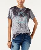Freeze 24-7 Juniors' Pink Floyd Velvet T-shirt