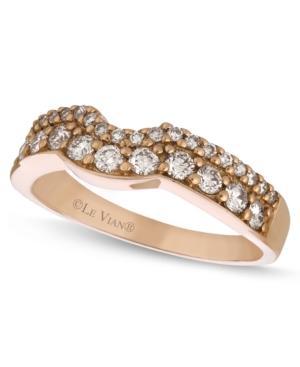 Le Vian Diamond Diamond Wedding Band (5/8 Ct. T.w.) In 14k Rose Gold