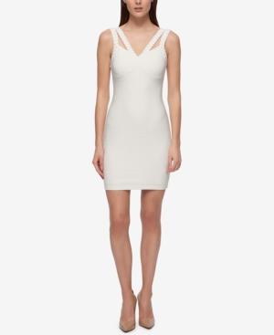 Guess Studded Scuba Bodycon Dress