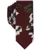 Original Penguin Men's Leisher Floral Skinny Tie